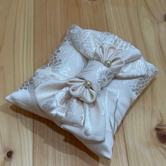 【プレ花嫁様へ】リングピロー&ウェディングベアの画像