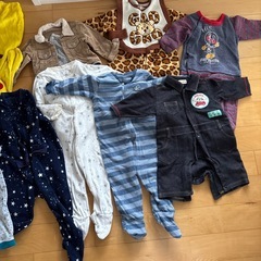 冬ものベビー　男の子の画像
