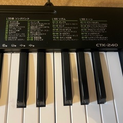 カシオ　電子ピアノの画像