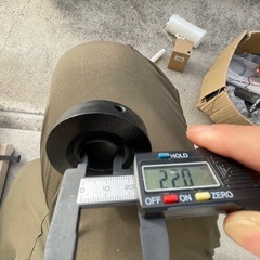 バイク用　アルミ　バッフル　サイレンサー　55π ブラック　汎用の画像