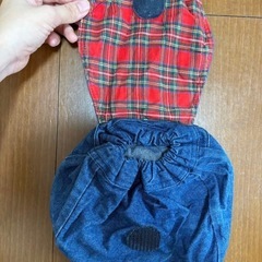 美品★MIKI HOUSE デニムリュック 子供用リュック ミキハウスの画像