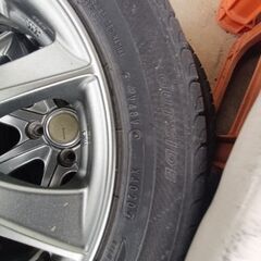 155.65.14タイヤ4本の画像