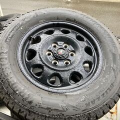 ランクル250専用　空気圧センサー付き　レアマイスターオフスタイル　265/65R18　スタッドレス　の画像