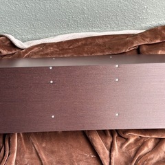 コーナーラック 3段　ダークブラウン　幅31×奥行31×高さ86cmの画像