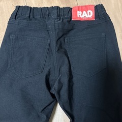 ラッドチャップ 黒パンツ 140センチの画像