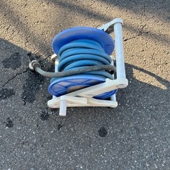ホースリール/散水ホース（青）の画像
