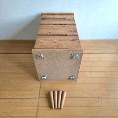 未使用訳あり 天然木 パイン材 オイル仕上げのスリムチェスト 北欧ナチュラルヴィンテージ 幅40 4段オイル塗装 引き出し リビングボードの画像