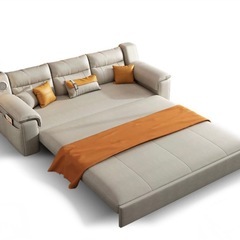 180CMソファーベッド  2人掛け 3人掛け 折りたたみ ソファベッド　収納機能の画像