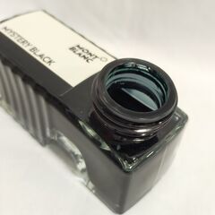△ MONTBLANC モンブラン ボトルインク インク 万年筆用 ミステリーブラック ほぼ未使用の画像
