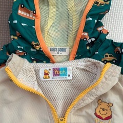 80-90cm 薄手 パーカーの画像