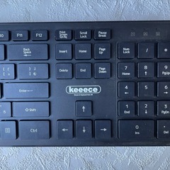 静音ワイヤレスキーボードの画像