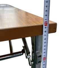 ①☆在庫30台あり☆okamura  会議テーブル W1800xD450xH700mm 折りたたみテーブル テーブル オフィス家具の画像