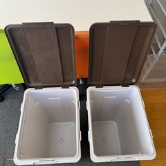 ゴミ箱 2点 高さ55×横30×奥行49 約cmの画像