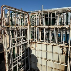 カゴ台車 折りたたみ式 かご台車 業務用 物流機器 倉庫の画像