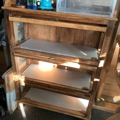 棚　ショーケース　古民具　アンティーク　家具？の画像