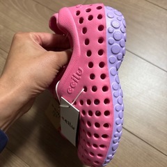 ccilu キッズシューズ　19cm アクアシューズの画像
