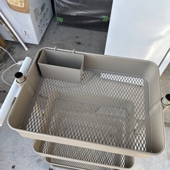 ニトリ　キッチンワゴン　　ラック付きの画像