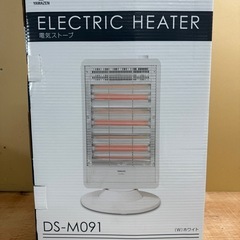 【未使用品】YAMAZEN タワー型電気ストーブDS-M091   2019年製の画像