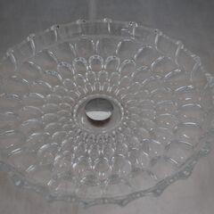 [1739]ケーキスタンド　果物置き　食器　コンポート　盛り皿　ガラス製の画像