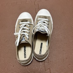 【超美品】converse ローカットスニーカー　24センチの画像