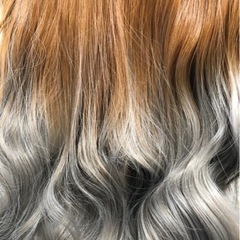 ロングカールウィッググラデーション　使用時間2時間程度の画像