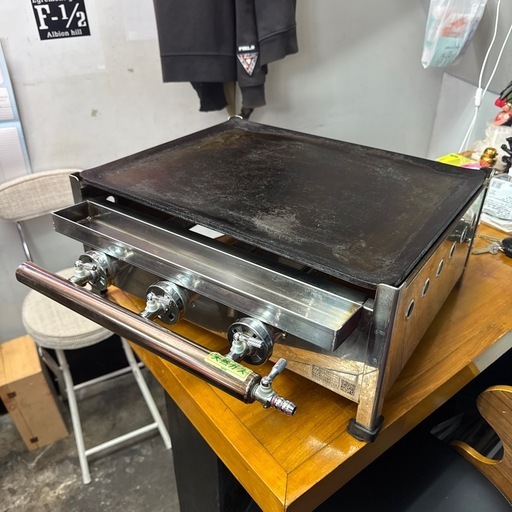 業務用　プレスグリドルYS450 都市ガス12A／13A  2022年製