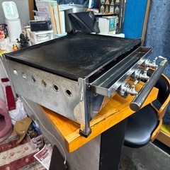 業務用　プレスグリドルYS450 都市ガス12A／13A  2022年製の画像