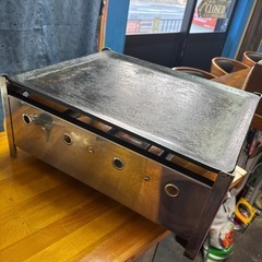 業務用　プレスグリドルYS450 都市ガス12A／13A  2022年製の画像