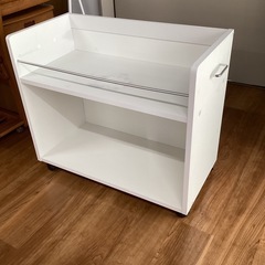 キャスター付き収納ラック【町田市再生家具】1119
の画像