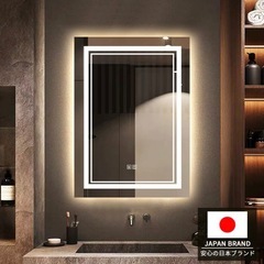 LED  壁掛ミラー　鏡の画像