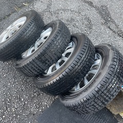 ブリジストンスタッドレスタイヤアルミホイル4本セットの画像