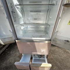 東芝冷蔵庫6ドア　2014年　GR-G48FS(P)の画像