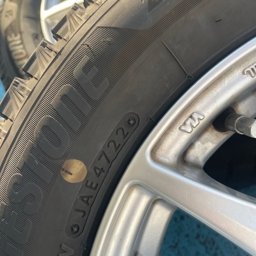 受付終了155/65R14 スタッドレス　ブリヂストン202247