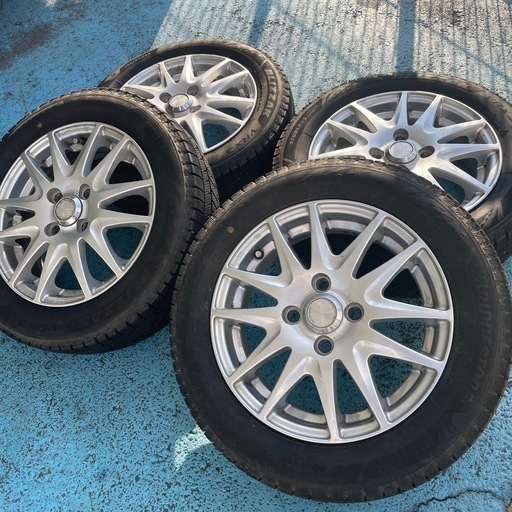 受付終了155/65R14 スタッドレス　ブリヂストン202247