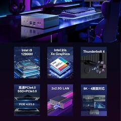 ミニPC 第12世代インテル Core i9-12900H 14コア 20スレッの画像