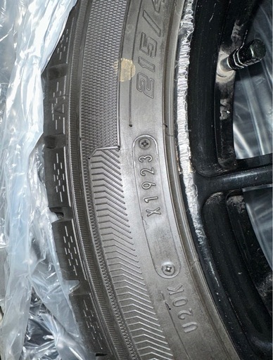 215/45-17 スタッドレス タイヤのみ アイスナビ7