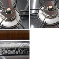 ガステーブル パロマ Siセンサーコンロ 2023年製 LPガス PA-A65WCK-R 右側強火 ガラスコートトップ クリアパールブラック Paloma 苫小牧西店の画像