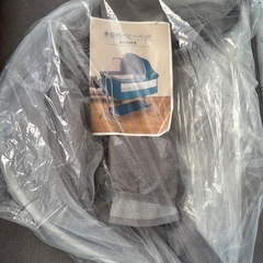 【ほぼ未使用】ベビーベッド 簡易 ミニサイズの画像