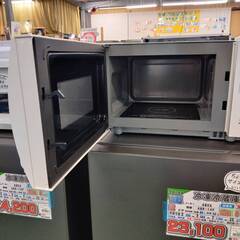 【愛品倶楽部柏店】Panasonic パナソニック 2025年製 電子レンジ NE-FL1C フラット庫内 ヘルツフリーの画像