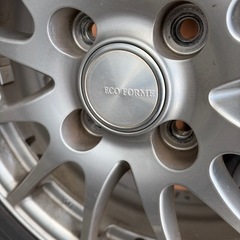 IQに付けていたタイヤホイールセット
の画像