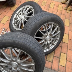 IQに付けていたタイヤホイールセット
の画像