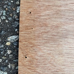 お話し中　ベニヤ合板2枚で の画像