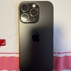 iPhone16Pro 512GB ブラックチタニウムの画像