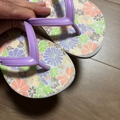 roxy ビーチサンダル　18cmの画像