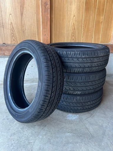 新品外し中古タイヤ165/55R15 75V ヨコハマ2025組み換え無料