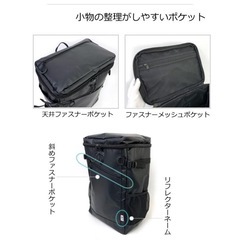 ラーキンス　ボックスリュックの画像