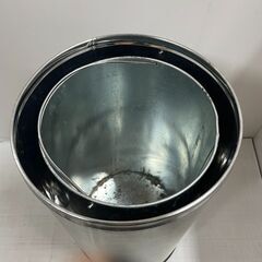 DULTON ダルトン プッシュトップ式ゴミ箱 ダストボックス トラッシュカン 30L ステンレス 筒形 蓋 ごみ箱 の画像