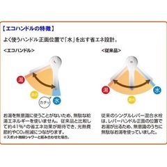 「LIXIL 」A-8030/BW1ピュアホワイト/シングルレバーハンドルの画像