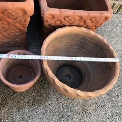 植木鉢　　テラコッタ　プランターの画像