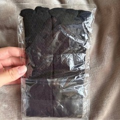 未使用品★シルク 黒 腹巻き シルク腹巻の画像